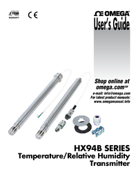 Thumbnail of document Manual - HX94BC Temp/RH Conditioner/ Transmitter Probe w/ 4 Output options